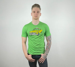 NYC Taxi Green Retro T-shirt