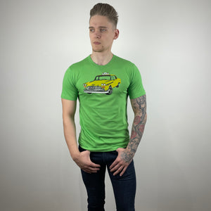 NYC Taxi Green Retro T-shirt