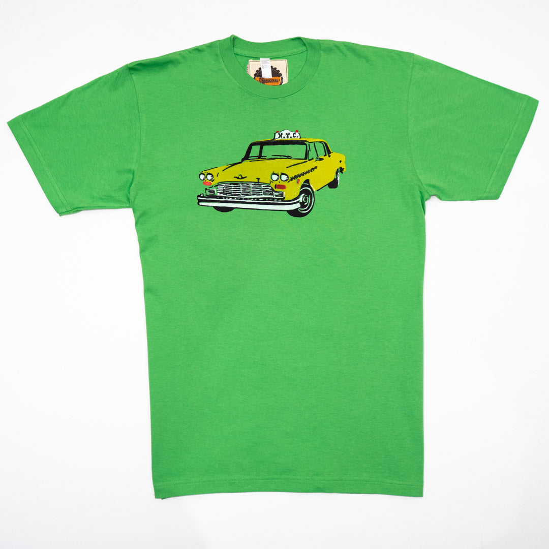 NYC Taxi Green Retro T-shirt